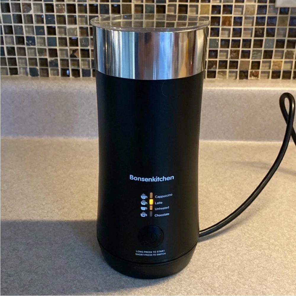 Bonsenkitchen Electric Milk Frother Steamer - Picture 7 of 7